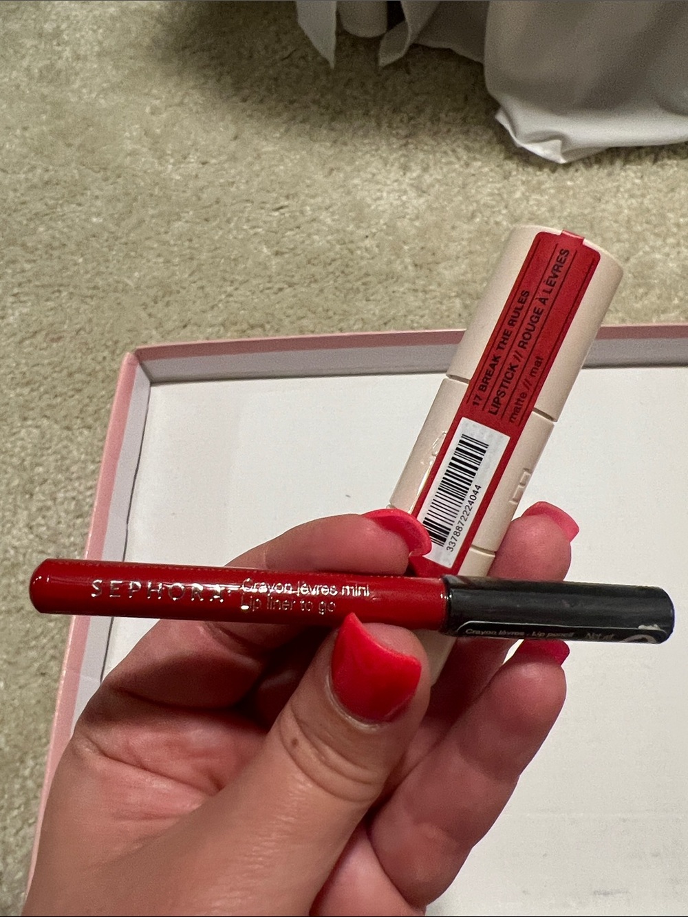 Sephora lipstick and lip liner NWT